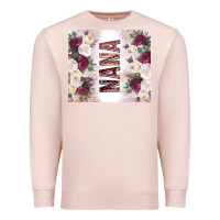 Pale Pink mother's day nana flowers tumbler tbs Premium Sweatshirt - TumblerDesignByShophia