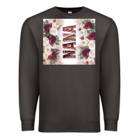 Smoke mother's day nana flowers tumbler tbs Premium Sweatshirt - TumblerDesignByShophia