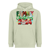Matcha family christmas 2024 Heavyweight Hoodie - texasbilliewilder