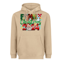 Mushroom family christmas 2024 Heavyweight Hoodie - texasbilliewilder