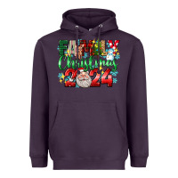Plum family christmas 2024 Heavyweight Hoodie - texasbilliewilder