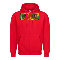 Red juneteenth black lives matter 15 oz mug Zipper Hoodie - BarkalooDesign