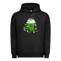 Pigment Black Western Cactus Cold Frappe Urban Hoodie - FaDigitalArtStudio