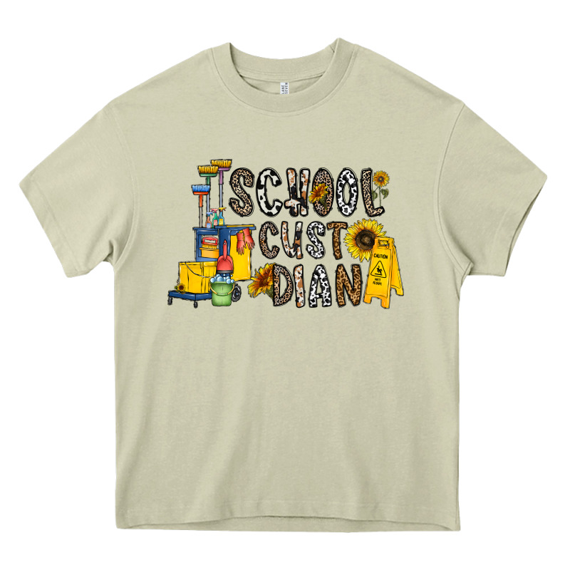 School Cust Dian Heavy Core Tee by CowhideDigitalArt | Teevron