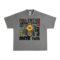 Tornado faith cross Urban Heavy Tee - MaliasSmallBusiness