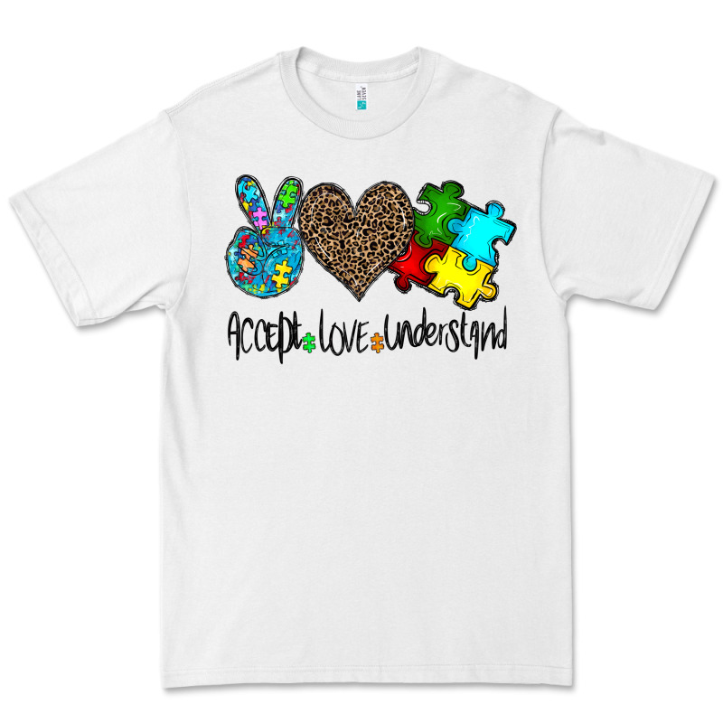 Accept Love Understand Premium Tee by CowhideDigitalArt | Teevron