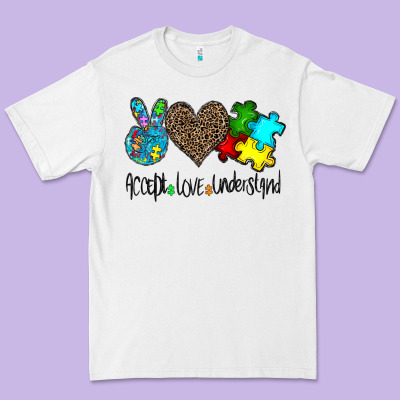 Accept Love Understand Premium Tee Designed By Cowhidedigitalart