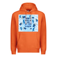 Carrot don't make me use my dad voice Premium Hoodie - TumblerDesignByShophia