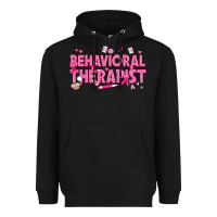 Black Breast Cancer behavioral therapist Heavyweight Hoodie - texasbilliewilder