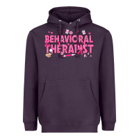 Breast Cancer Behavioral Therapist Heavyweight Hoodie | Teevron