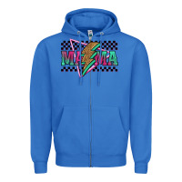 True Royal mama techno lightning bolt Zipper Hoodie - Jasminsmagicworld