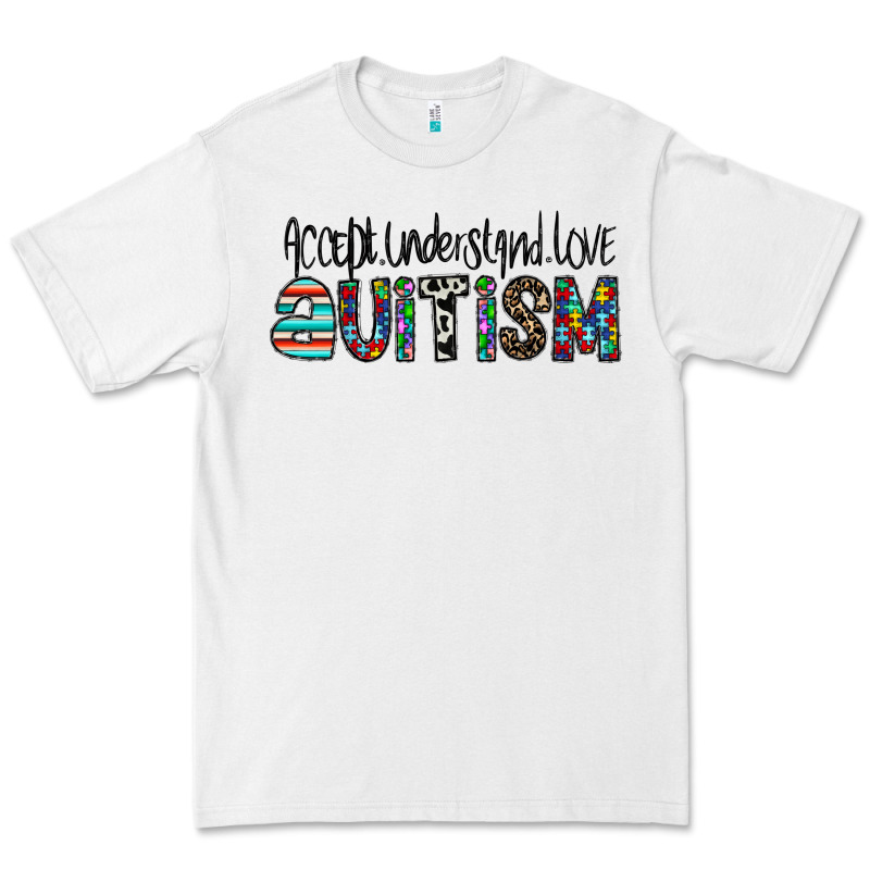 Accept. Understand Love Autism Premium Tee by CowhideDigitalArt | Teevron