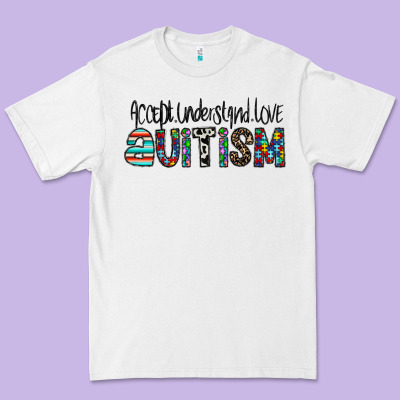 Accept. Understand Love Autism Premium Tee Designed By Cowhidedigitalart