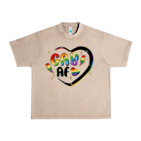 French Oak gay af Urban Heavy Tee - MaliasSmallBusiness
