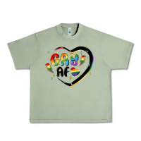 Oil Green gay af Urban Heavy Tee - MaliasSmallBusiness