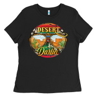 Black desert darlin' sunglassess Ladies Tee - JahusDesignShop