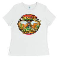 White desert darlin' sunglassess Ladies Tee - JahusDesignShop