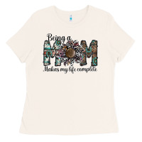 Bone being a mom makas my life complete Ladies Tee - SublimationCraftShop