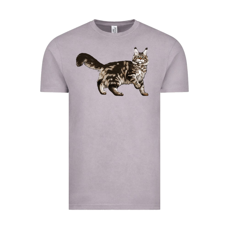 Maine Coon Cat Vintage Tee by LillyAllenDesigns | Teevron