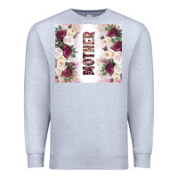Heather Grey mother's day flowers tumbler tbs Premium Sweatshirt - TumblerDesignByShophia