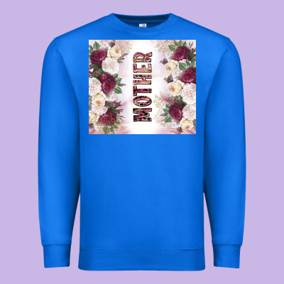 Mother's Day Flowers Tumbler Tbs Premium Sweatshirt Designed By Tumblerdesignbyshophia