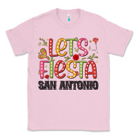 Bubblegum Pink lets fiesta san antonio Classic Tee - JahusDesignShop