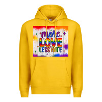 Lemon more love less hate tumbler Premium Hoodie - JahusDesignShop