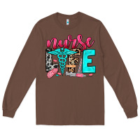Chestnut nurse life Long Sleeve Tee - NancyCooperArtShop