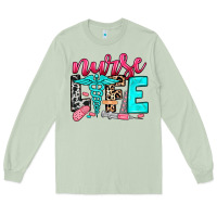 Matcha nurse life Long Sleeve Tee - NancyCooperArtShop