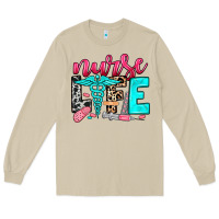 Mushroom nurse life Long Sleeve Tee - NancyCooperArtShop