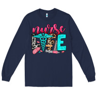 Navy nurse life Long Sleeve Tee - NancyCooperArtShop