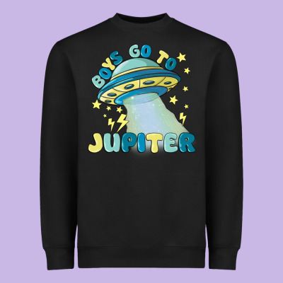 Boys Go To Jupiter Heavyweight Sweatshirt Designed By Maliassmallbusiness