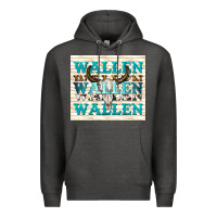 Charcoal Heather wallen with bull skull Premium Hoodie - TumblerDesignByShophia