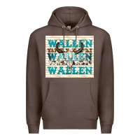 Coffee wallen with bull skull Premium Hoodie - TumblerDesignByShophia