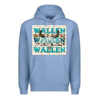 Colony Blue wallen with bull skull Premium Hoodie - TumblerDesignByShophia