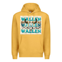 Mustard wallen with bull skull Premium Hoodie - TumblerDesignByShophia