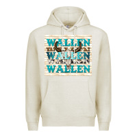 Oatmeal Heather wallen with bull skull Premium Hoodie - TumblerDesignByShophia