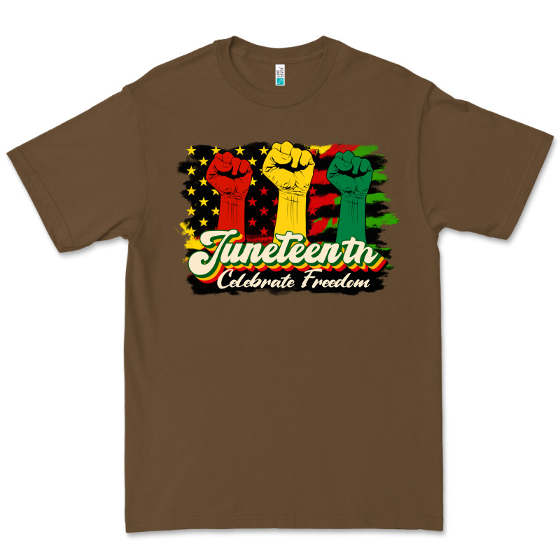 Juneteenth Celebrate Freedom Premium Tee by HRA Design Shop | Teevron