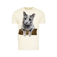 Vintage Arctic Russian Blue Cat Face Vintage Tee - LillyAllenDesigns