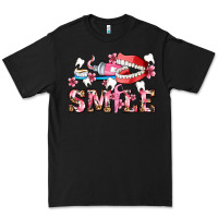 Black smile with teeth and brush Premium Tee - AdoDesignShop