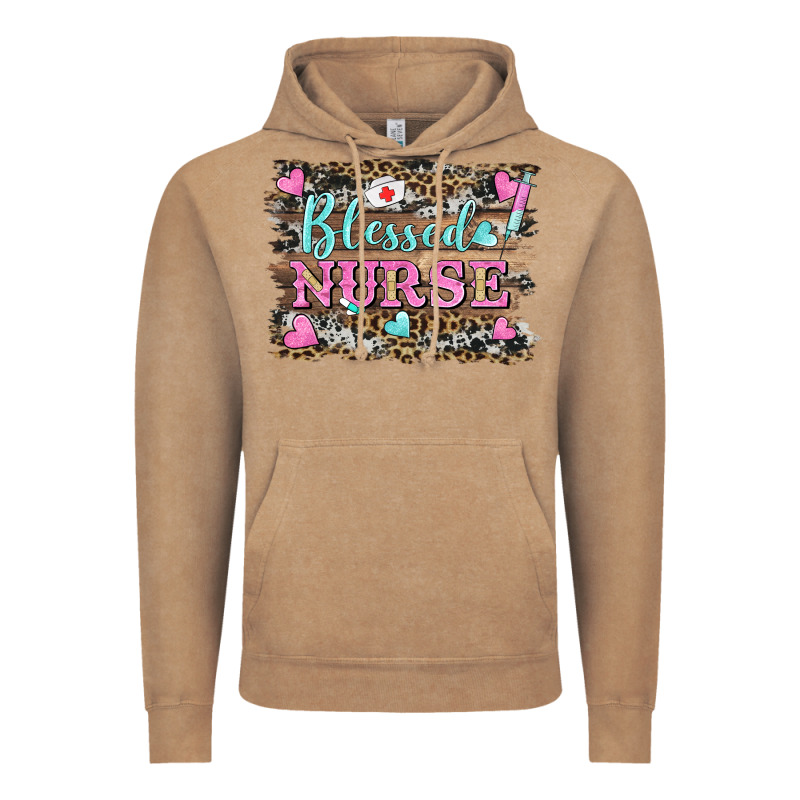 Blessed Nurse Vintage Hoodie by BarkalooDesign | Teevron