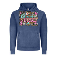 Vintage Denim blessed nurse Vintage Hoodie - BarkalooDesign
