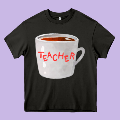 Teachers Mug  Fa Element Heavy Core Tee Designed By Fadigitalartstudio