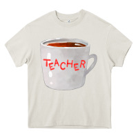 Cream teachers mug  fa element Heavy Core Tee - FaDigitalArtStudio