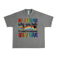Tornado be careful who you hate Urban Heavy Tee - MaliasSmallBusiness