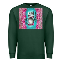 Sports Green for the love of the game with volleyball tumbler tbs Premium Sweatshirt - TumblerDesignByShophia
