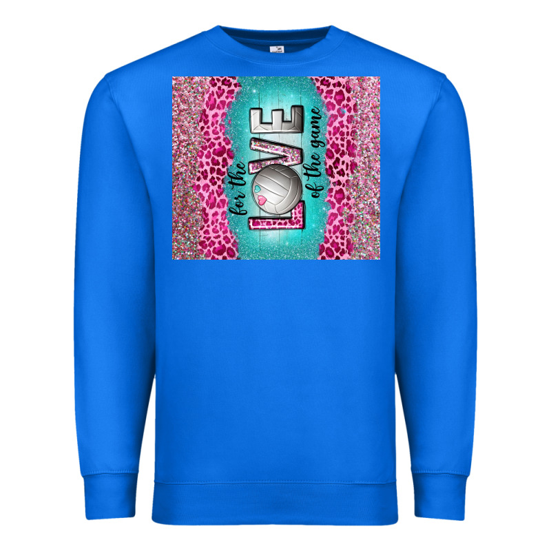 For The Love Of The Game With Volleyball Tumbler Tbs Premium Sweatshirt by TumblerDesignByShophia | Teevron