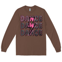 Chestnut dance dance dance with lightning bolt Long Sleeve Tee - MaliasSmallBusiness