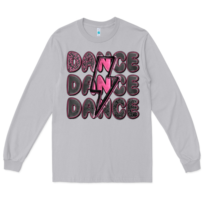 Dance Dance Dance With Lightning Bolt Long Sleeve Tee by MaliasSmallBusiness | Teevron