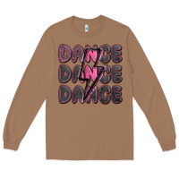 Toasted Coconut dance dance dance with lightning bolt Long Sleeve Tee - MaliasSmallBusiness
